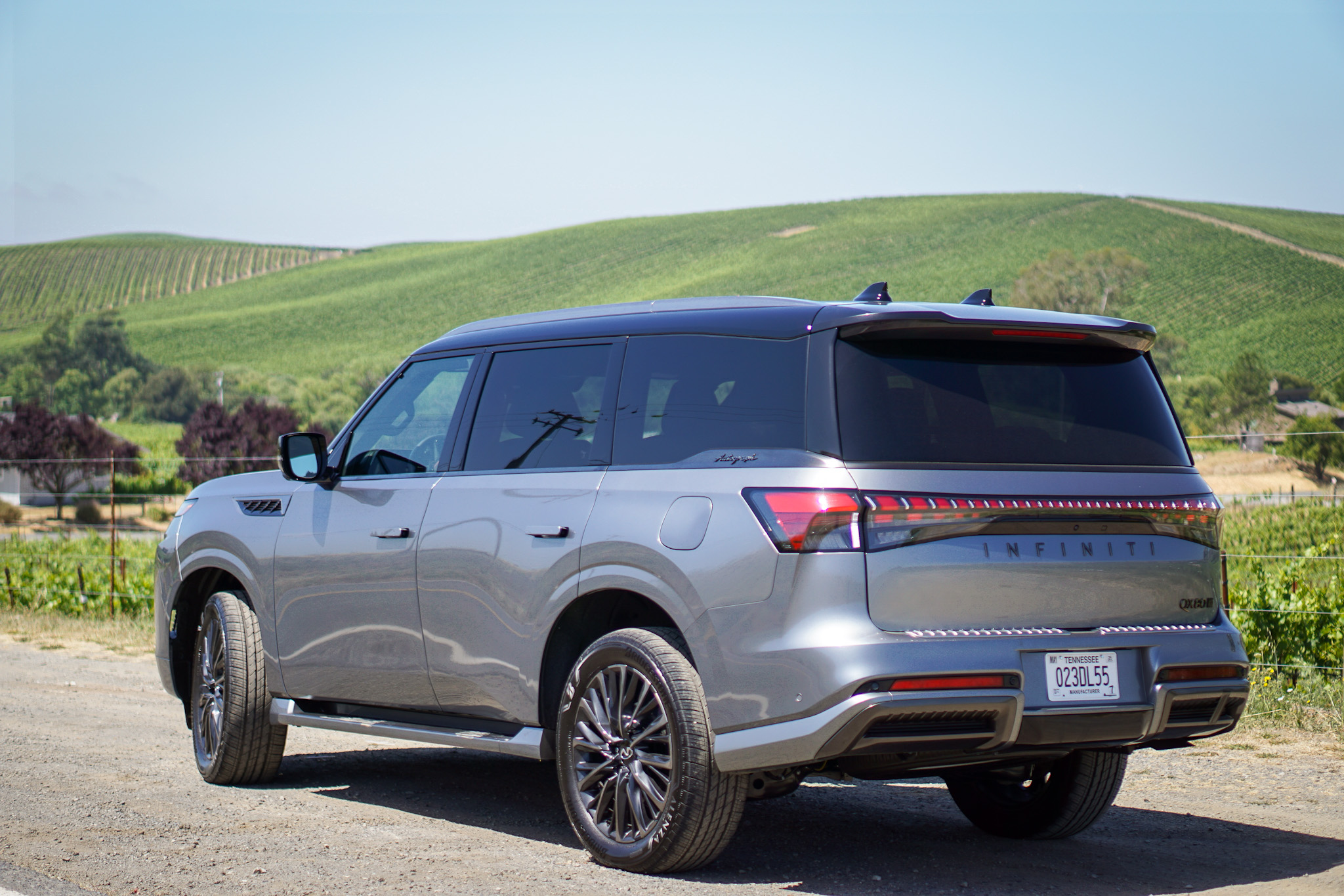 The 2025 INFINITI QX80 Debuts Luxurious Styling & Advanced Technology at The INFINITI QX80 Drive Experience in Napa Valley