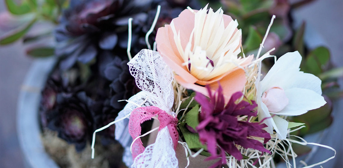 Folktale Artisan Workshop - Tutorial on DIY Crepe Paper Flowers