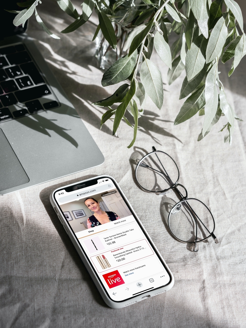 Inspiring Beauty Amazon Live Stream with Christina-Lauren Pollack