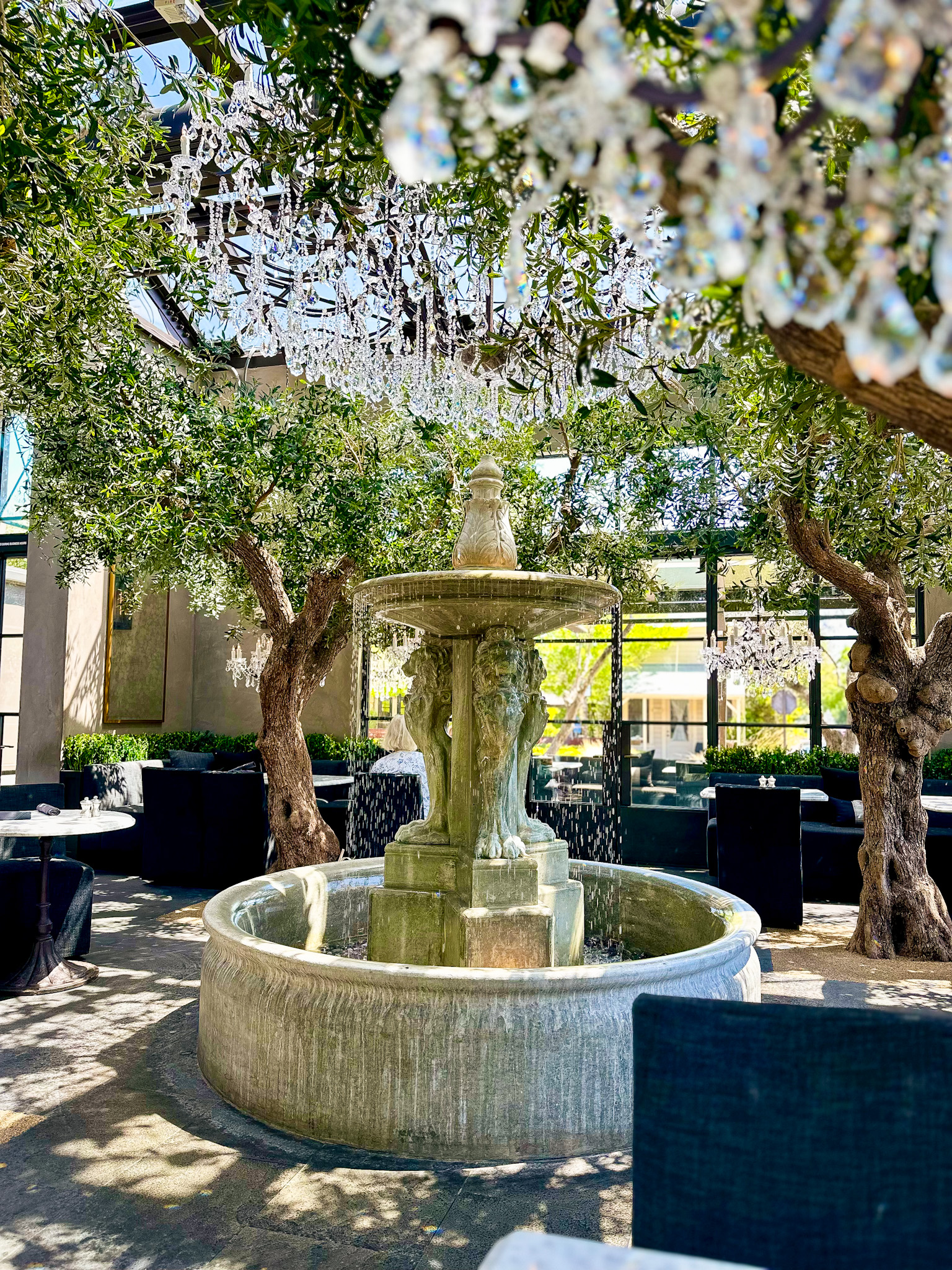 Discover Calistoga's Chic New Luxury Resort & New Hotspots in Napa Valley - Restoration Hardware Restaurant Yountville