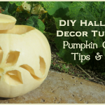 DIY Halloween Decor Tutorial - Pumpkin Carving Tips and Ideas