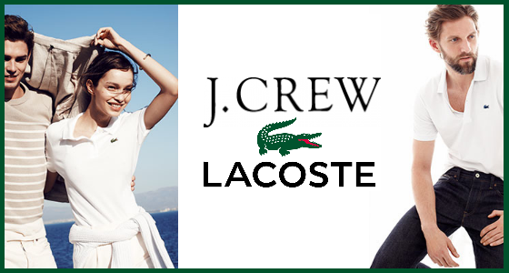 J.Crew x Lacoste Fashion Collaboration