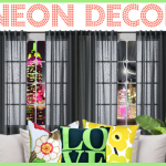 Neon Decor - Home Decorating Trend Neon Decor